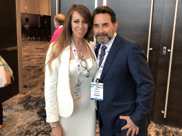 Dra. Ana Martínez Padilla con el Dr. Nassif en ISAPS Miami 2018